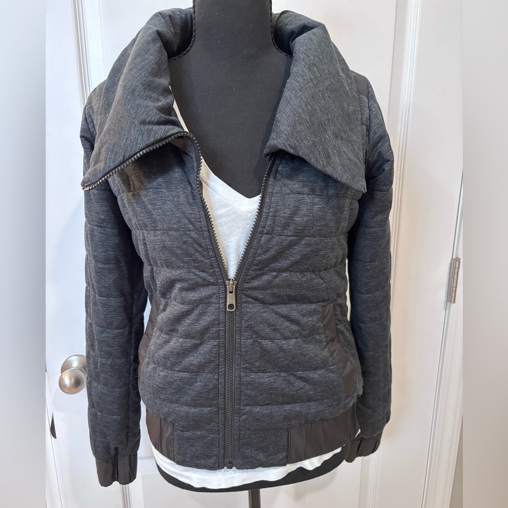 Marmot Women’s Cozy grey and black jacket